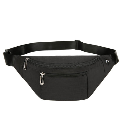 Bolso de Cintura Rinonera de Cuero Multifuncion