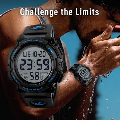 Reloj Digital Deportivo Militar Resistente al Agua