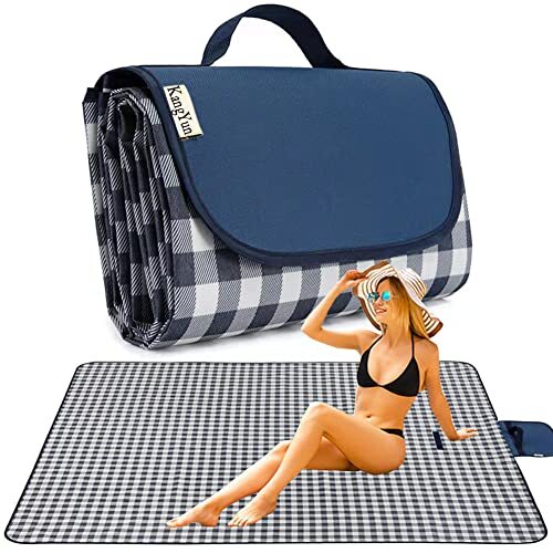 Manta de Playa Impermeable para Picnic y Camping